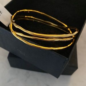 Goldtone Fashion Bangle NWT!